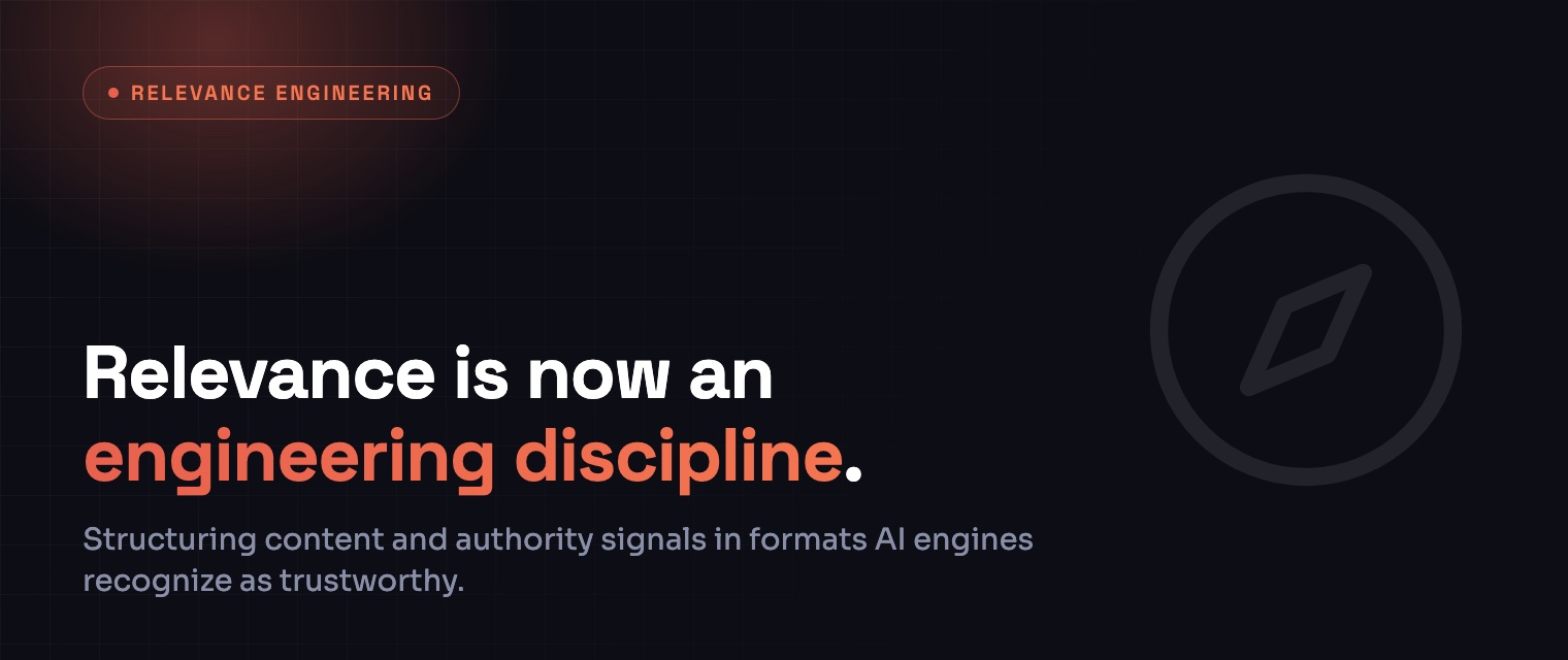Relevance is now an engineering discipline.